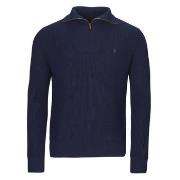 Pull Polo Ralph Lauren PULL 1/2 ZIP EN LAINE MELANGE