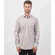 Chemise BOSS Chemise coupe slim en coton stretch