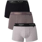 Caleçons Ted Baker Lot De 3 Malles En Coton Extensible