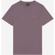 T-shirt Lyle &amp; Scott T-shirt uni - highland mauve