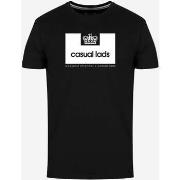 T-shirt Weekend Offender T-shirt Casual Lads - noir