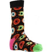 Chaussettes Happy socks Chaussettes Mixte Coton DON Noir Vert