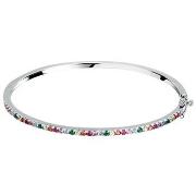 Bracelets Cleor jewels/bangle en argent 925/1000 et zircon