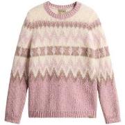 Pull Woolrich Pull Aztec Femme Cognac