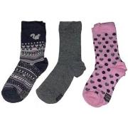 Chaussettes enfant Twinday Chaussettes Fille ECUREUIL