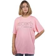 T-shirt Superb 1982 HK150PKN-SUPERBLINE-ROSA