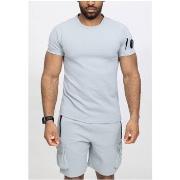 Ensembles de survêtement Kebello Ensemble Short,T-shirt Gris H