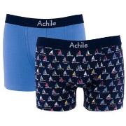 Boxers Achile Pack de 2 boxers en coton bio motifs Bon vent