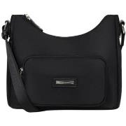 Sac Bandouliere Hexagona Sac porte travers Ref 63706 Noir 26*21*11 cm