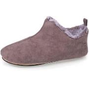 Chaussons Isotoner Chausson bottillons bas Femme Gris