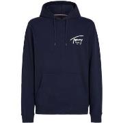 Sweat-shirt Tommy Jeans Signature Logo Graphic Hoodie Dark Night Navy