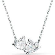 Collier Swarovski Collier Mesmera double coeur en cristal