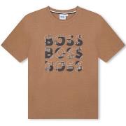 T-shirt enfant BOSS T-shirt junior Camel Cookie - J51200/269