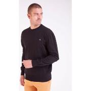 Pull Camberabero Pull en coton col rond noir