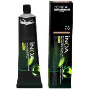 Colorations L'oréal Inoa Coloration Permanente Sans Ammoniaque 7.8 60 ...