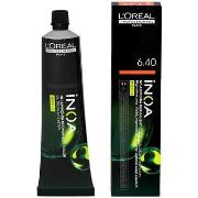 Colorations L'oréal Inoa Coloration Permanente Sans Ammoniaque 6.40 60...