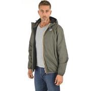 Blouson K-Way Le vrai 3.0 Claude warm mixte vert gris-045355