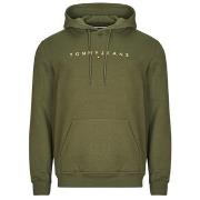 Sweat-shirt Tommy Jeans TJM REG LINEAR GOLD HOOD EXT