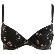 Rembourrés Brigitte Bardot Soutien-gorge push-up coque moulée noir Coe...