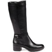 Bottes Fluchos BOTA DE CAÑA ALTA NEGRA DE PIEL ALISS F1374