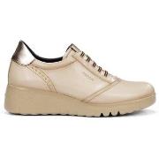 Chaussures Fluchos ZAPATO DEPORTIVO CON ELÁSTICOS LIVE F2096 BEIGE