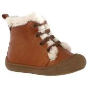 Boots enfant Naturino BOOTS SOUPLE BEBAY COGNAC