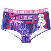 Boxers Freegun Shorty fille Manga Neon Neon