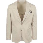 Veste Suitable Colbert Face Impression Beige