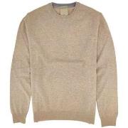 Pull Woolrich Pull Lambswool Crewneck Homme Feather Beige