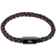 Bracelets Lotus Bracelet homme Style Urban Man cuir marron