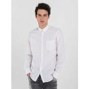 Chemise Replay M4126 .000.84934 POPELINE-001