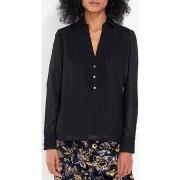 Blouses La Fiancee Du Mekong Blouse fluide volants KATI