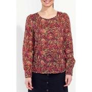 Blouses La Fiancee Du Mekong Blouse coton bio imprimée HARDOI