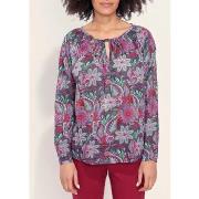 Blouses La Fiancee Du Mekong Blouse imprimée coton bio AYANA