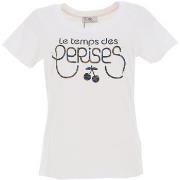 T-shirt Le Temps des Cerises Moubi tsh f white