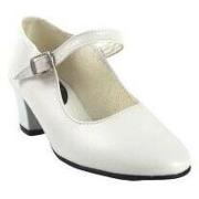 Chaussures Bienve Chaussure flamenco avec bride blanche