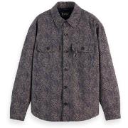 Veste Scotch &amp; Soda - JACQUARD WOOLBLEND OVERSHIRT