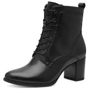 Bottines Tamaris Bottine Talon Lacet Noir