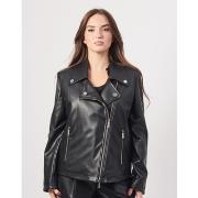 Veste EAX Blouson court femme noir avec zip AX