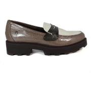 Chaussures Aplauso MOCASINES DE PIEL CHAROL PARA MUJER 6731 TAUPE