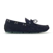 Chaussures bateau Duca Di Morrone Edoardo - Suede Blue/Green