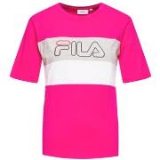 T-shirt Fila - T-shirt manches courtes - fuchsia