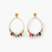 Boucles oreilles Lollipops Boucles d'oreilles goutte avec pierres - ac...