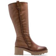 Bottes Porronet BOTAS DE PIEL CON CREMALLERA TAUPE MAYRA 4674