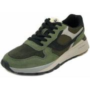 Baskets Lumberjack Basket Homme ? Sneaker ? Vert - Semelle Amovible - ...