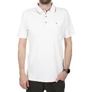 T-shirt Teddy Smith Polo MILO Middle White