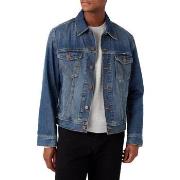 Blouson Wrangler Veste en jean CLASSIC DENIM Mid Stone