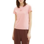 T-shirt Tom Tailor Tee-shirt Pink