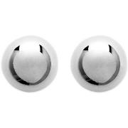 Boucles oreilles Brillaxis Boucles d'oreilles boule argent 8mm