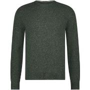 Sweat-shirt State Of Art Pull Donegal Mélanger Vert Foncé